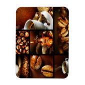 Koffie Collage 2 Magneet (Verticaal)