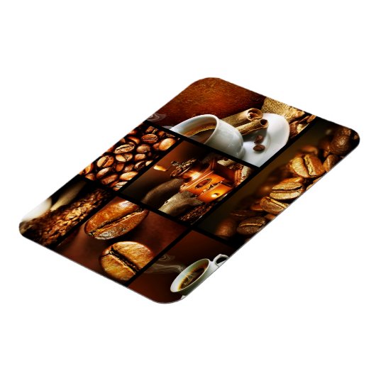 Koffie Collage 2 Magneet (Linkerzijde)