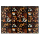 Koffie Collage 2 Snijplank (Voorkant)
