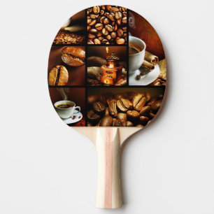 Koffie Collage 2 Tafeltennisbatje
