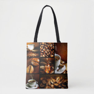 Koffie Collage 2 Tote Bag