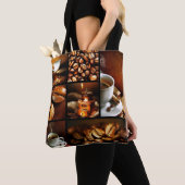 Koffie Collage 2 Tote Bag (Dichtbij)