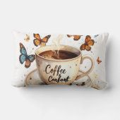 Koffie & Comfort Vreedzame Vlinder Kussen (Achterkant)