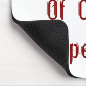 Koffie compileert je rood muismat (Hoek)