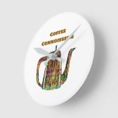 Koffie Connaisseur Bloem Koffiepot Ronde Klok (Hoek)