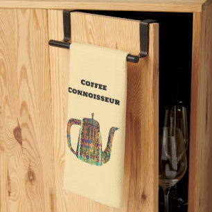 Koffie Connaisseur Bloemige Koffiepot Theedoek