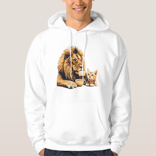 Koffie, conversatie en whiskers: een verhaal van t hoodie (Voorkant)