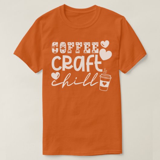 Koffie Craft Chill 11 T-shirt (Design voorkant)