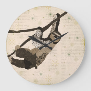  Koffie- & Cream-sleufklok Grote Klok