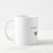 Koffie Crème Bruine Perzik Koffiemok (Links)