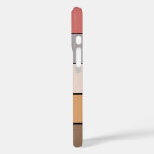 Koffie crème grijs stoffig Roos op Waterverf papie Case-Mate iPhone Case (Achterkant / Links)