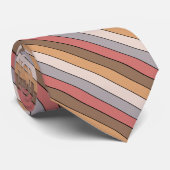 Koffie crème grijs stoffig Roos op Waterverf papie Stropdas (Opgerold)