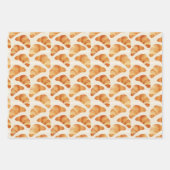 Koffie Croissant Cheese Frankrijk Inpakpapier Vel (Voorkant 2)