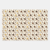 Koffie Croissant Cheese Frankrijk Inpakpapier Vel (Voorkant)