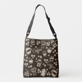 Koffie - Cross Body Tas (Achterkant)