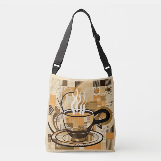 Koffie Crossbody Tas (Voorkant)