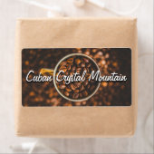 Koffie Cuban Crystal Mountain nieuwjaar Etiket (Insitu)