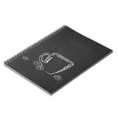 KOFFIE CUP CHALK NOTITIEBOEK (Linkerzijde)
