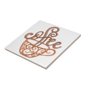Koffie Cup Keuken Eetkamer Decor Tegeltje (Zijkant)