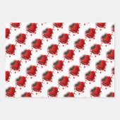 KOFFIE CUP PATTERN SET INPAKPAPIER VEL (Voorkant)