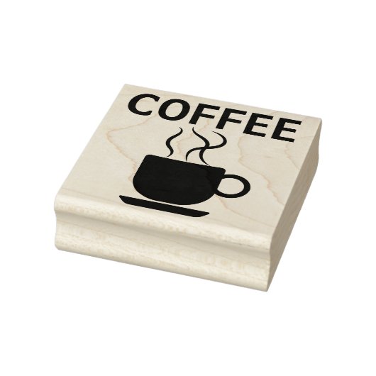 KOFFIE CUP RUBBER STAMP RUBBERSTEMPEL (Stempel)