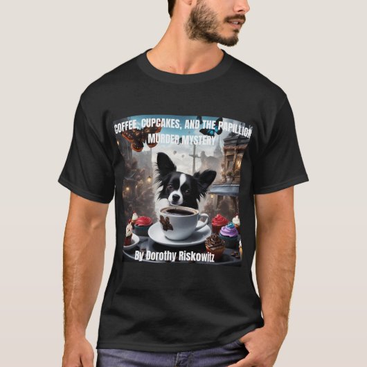 Koffie, cupcakes t-shirt (Voorkant)