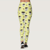 KOFFIE CUPS & BEANS LEGGINGS (Achterkant)