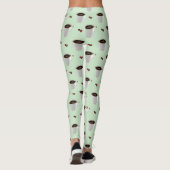 KOFFIE CUPS & BEANS LEGGINGS (Achterkant)