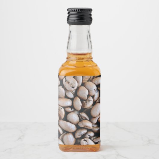 Koffie Custom Foto Keramisch Ornament Likeurfles Etiket (Voorkant)