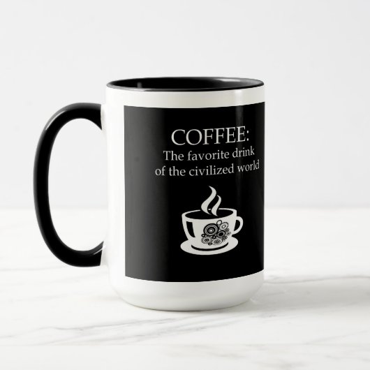 Koffie: de favoriete drink mok (Links)