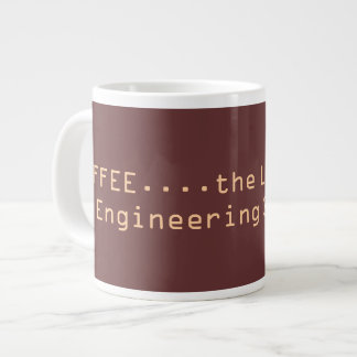KOFFIE...de levenslijn van een ingenieursstudent.. Grote Koffiekop