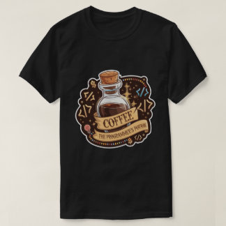 Koffie De Potion van de Programmeur Grappige Ontwi T-shirt