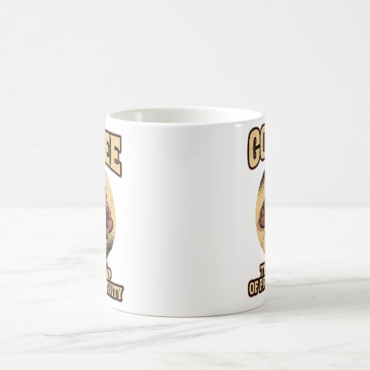 Koffie: de siroop van de productiviteit Mok (Center)