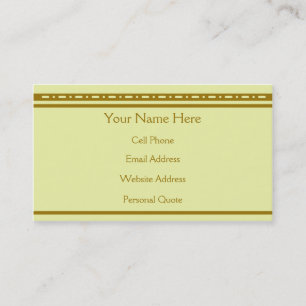 Koffie Deco Modern Design Profile Visitekaartje