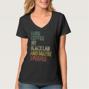 Koffie die ik leuk vind aan koffie van mijn zwarte t-shirt