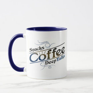 Koffie Diepe Gesprekken Mok voor Koffieliefhebbers