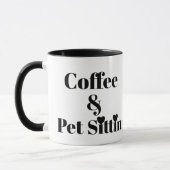 Koffie & Dierenoppas Mok (Links)