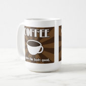Koffie doet het lichaam Good II Mok (Voorkant links)