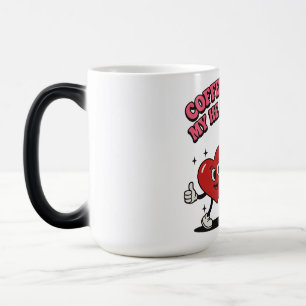 Koffie doet mijn hart glimlachen magische mok