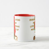 Koffie, Donuts en Kerstmuziek in Illinois Mok (Midden)