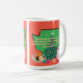 Koffie, Donuts en Kerstmuziek in Washington  Koffiemok (Voorkant rechts)