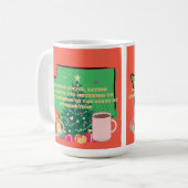 Koffie, Donuts en Kerstmuziek in Washington  Koffiemok (Voorkant links)