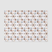 Koffie Donuts Weefsel Papier (Voorkant)