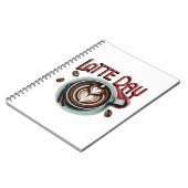 Koffie dranken notitieboek (Linkerzijde)