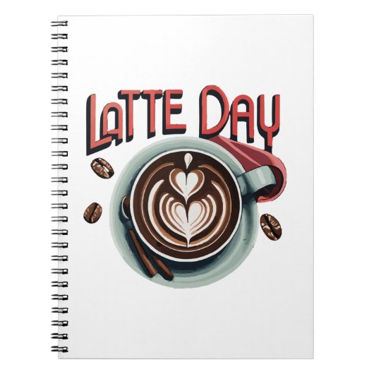 Koffie dranken notitieboek (Voorkant)