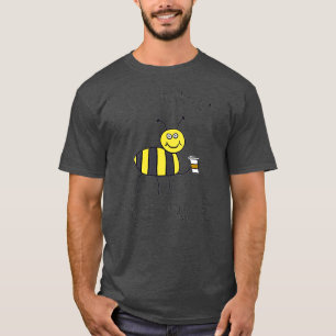 Koffie Drink bij met kopje cafeïne gezoemd T-shirt