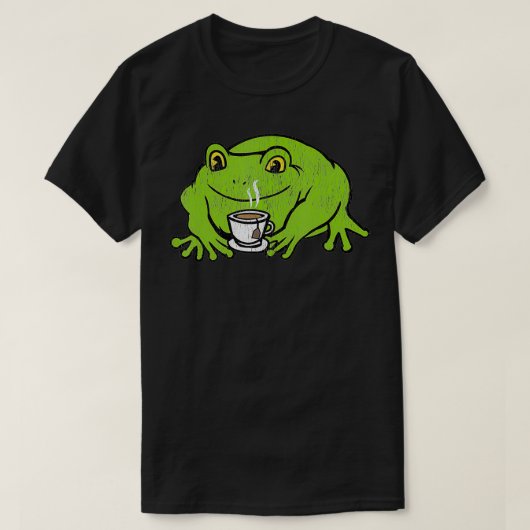 Koffie Drink Koffie T-shirt (Design voorkant)