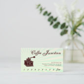 Koffie Drink Punch / Loyaliteit Kaart Klantenkaartje (Staand voorkant)