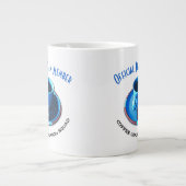 Koffie Drink Team Typografie | Kop en schotel (Voorkant)