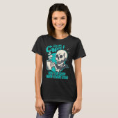 Koffie Drink - U kunt slapen wanneer u dood bent - T-shirt (Voorkant volledig)